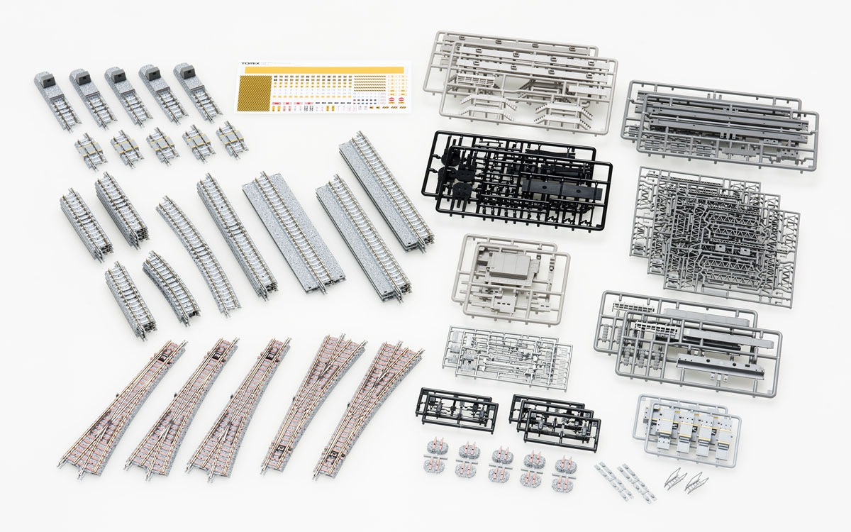 Nゲージ 鉄道模型 レールと車両セット N) 91036 機関区レールセット | トミックス | トミックス 91036