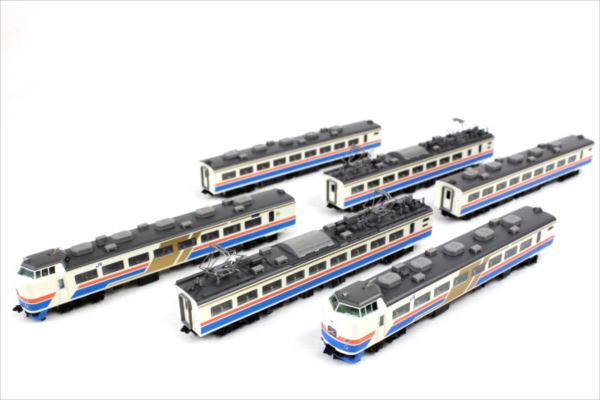 TOMIX 98924 新HG JR485系特急かがやききらめき6両 限定品 限定品】 JR 485系 特急電車 (かがやき・きらめき) (6両セット) (鉄道