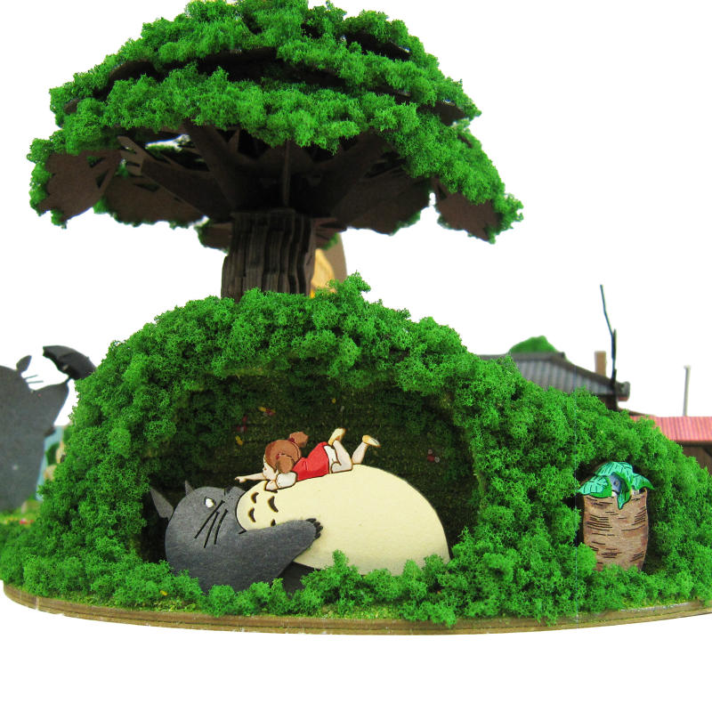 ジオラマ　ハンドメイド ご注文頂いた作品が本日完成しました(^^) #ミニチュア日本庭園