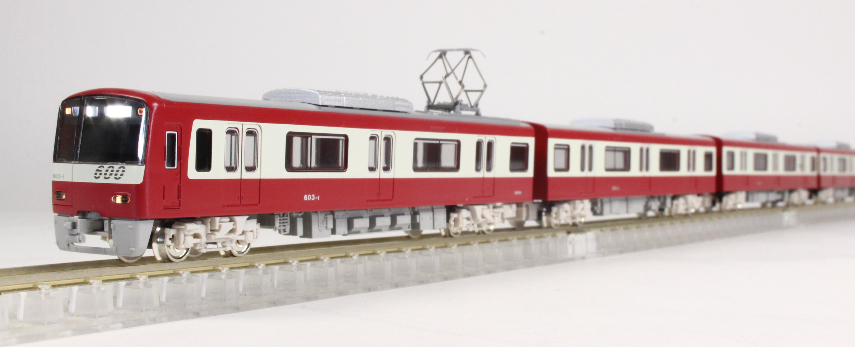 31509＞京急600形（更新車・行先点灯・SRアンテナ付き）8両編成