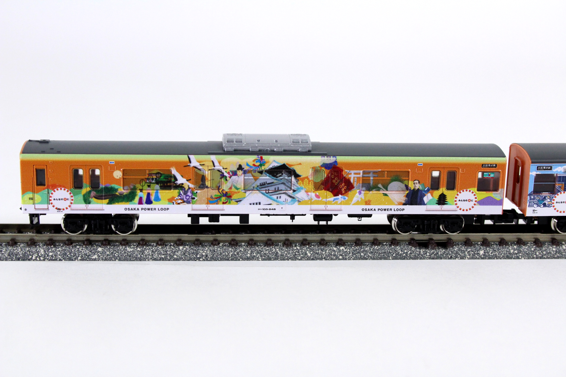 グリーンマックス 50582 JR103系「OSAKA POWER LOOP」8両セット 鉄道