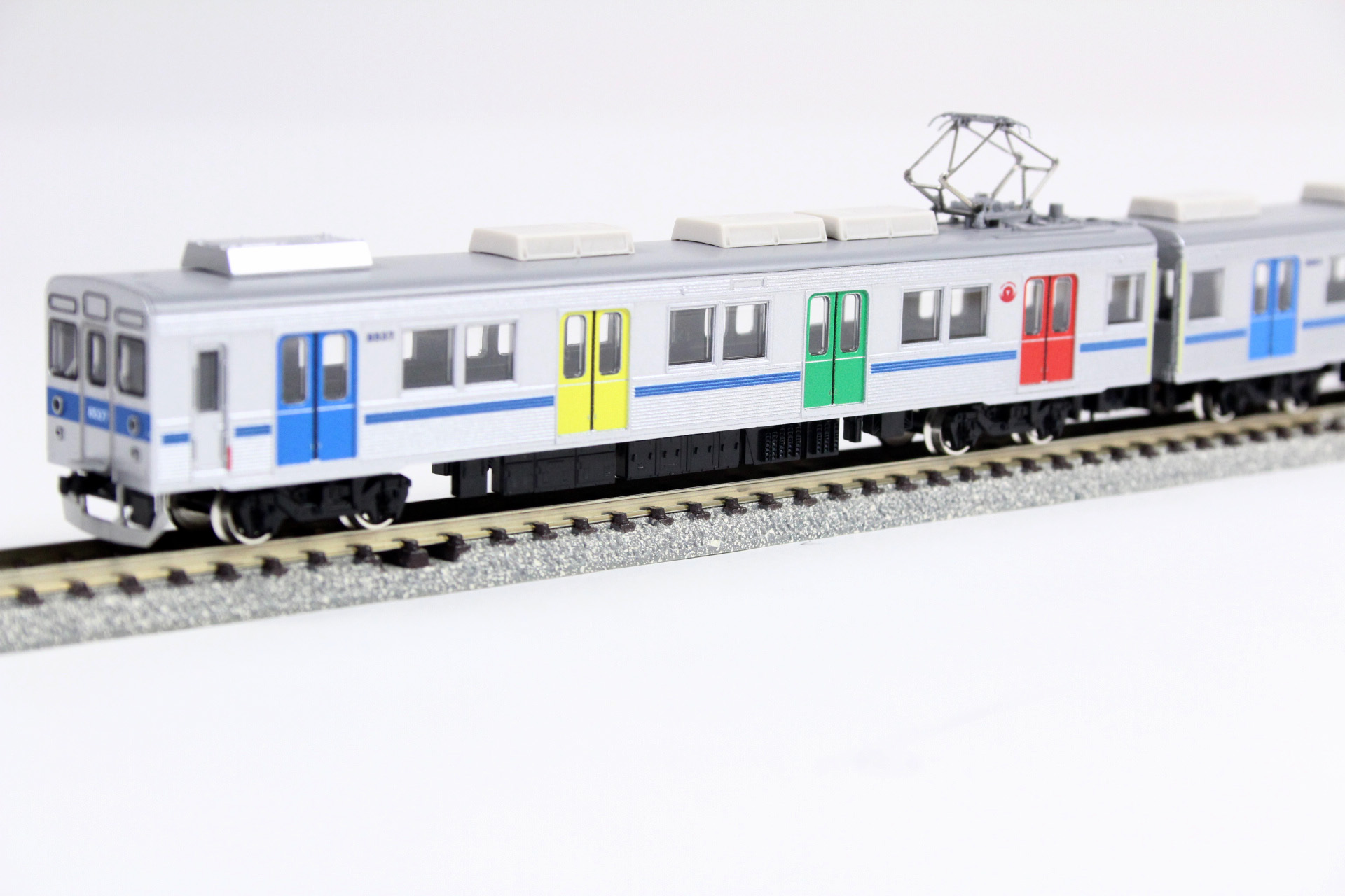 グリーンマックス50617 東急8500系(青帯・ドア装飾編成) 基本6両