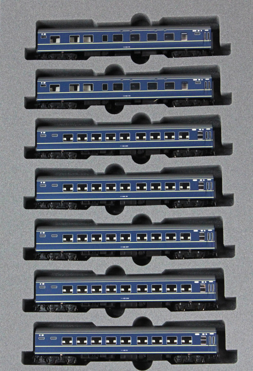 KATO 10-1322 20系寝台特急「あさかぜ」 7両増結セットNゲージ