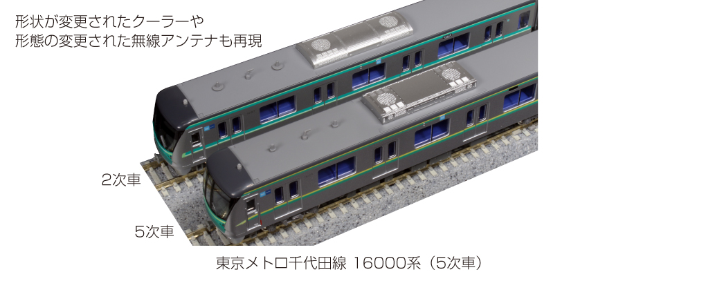 KATO 10-1605 東京メトロ千代田線16000系(5次車)6両基本セット Ｎゲージ | TamTam Online Shop