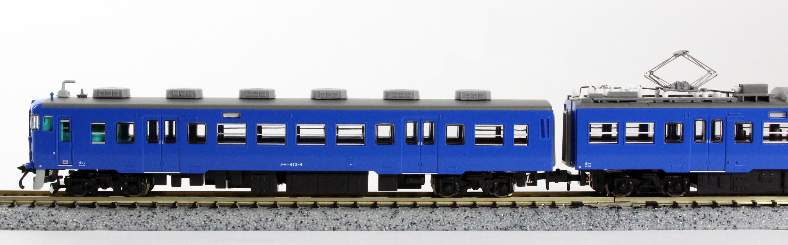 クハ455-700+413系・青 (3両セット) (鉄道模型) - ホビーサーチ