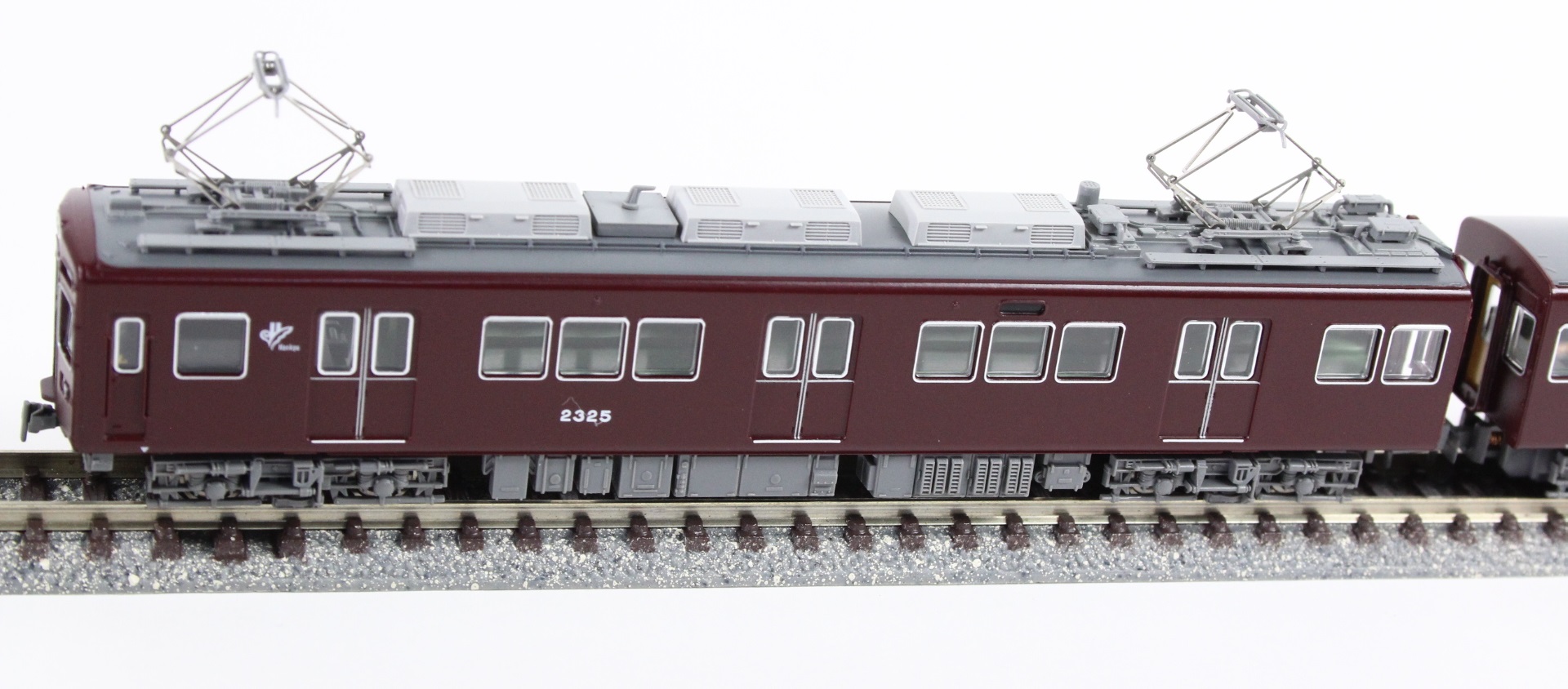 マイクロエース A-8485 阪急電鉄2300系 分割編成 基本4両セット マイクロエース A8485 阪急電鉄2300系 冷房 新社紋 分割編成